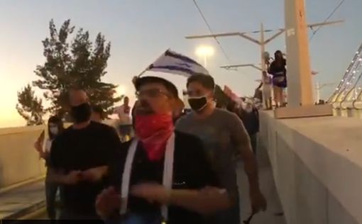 Ралли против Нетаниягу: марш, несмотря на запрет полиции