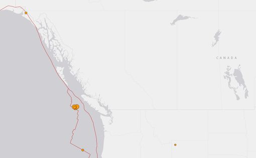 В Канаде зафиксировано два мощных землетрясения