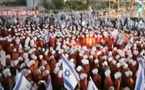 "День национального паралича": остановка транспорта и марш на Бней-Брак