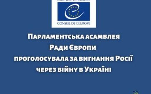 ПАСЕ  единогласно приняла решение об исключении РФ