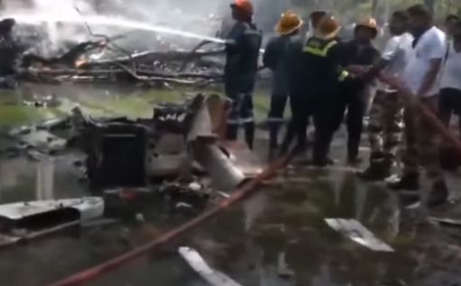 В авиакатастрофе в Индии погибли по меньшей мере 110 человек | Фото: YouTube