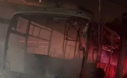 Сожжен автобус, по ошибке въехавший в Восточный Иерусалим