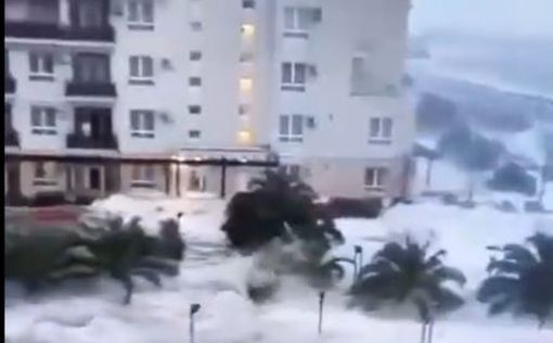 Сочи уходит под воду: видео