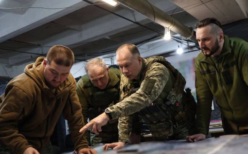 Сырский побывал на передовой возле Бахмута: спланировали дальнейшие действия